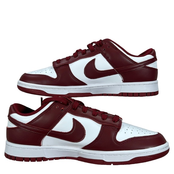 Nike Dunk Low Retro Team Red White 2022 Sneakers Size 10 main image 5